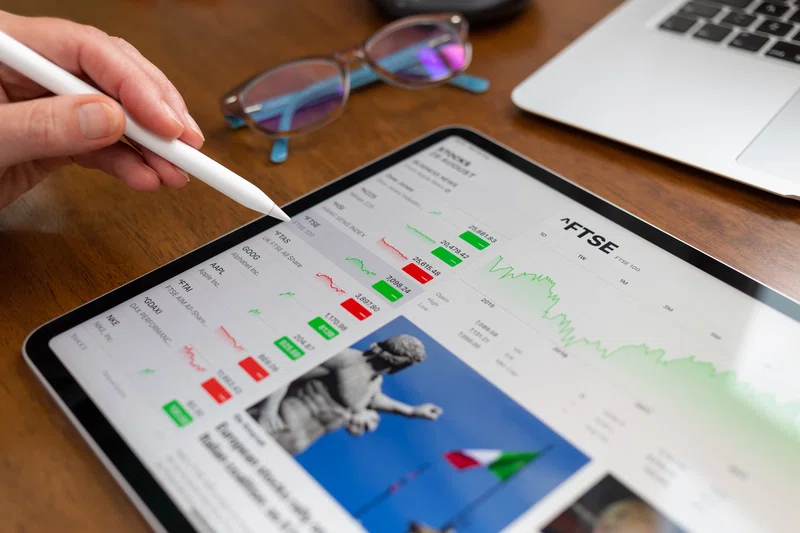 FTSE on tablet