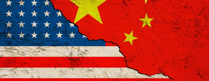 USA/China flag
