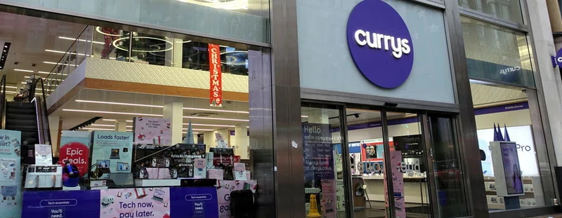 Currys shop front