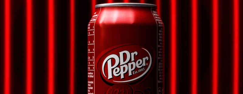 Can of Dr Pepper