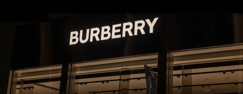 Burberry shop front