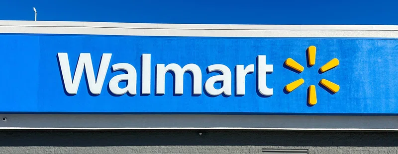Walmart shop front