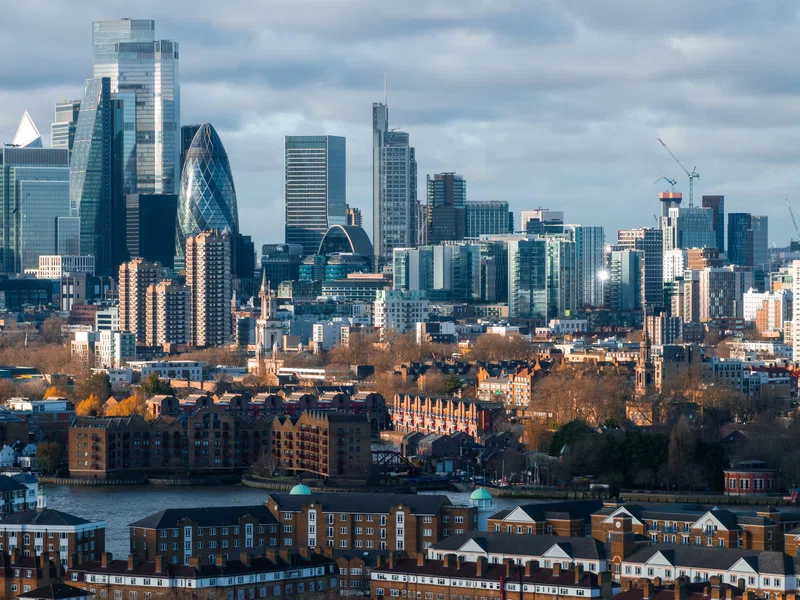 London city skyline