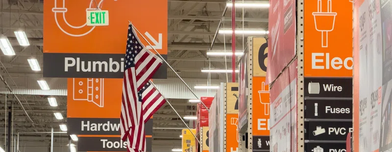 Home Depot store interior