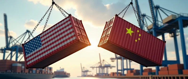 US China shipping containers