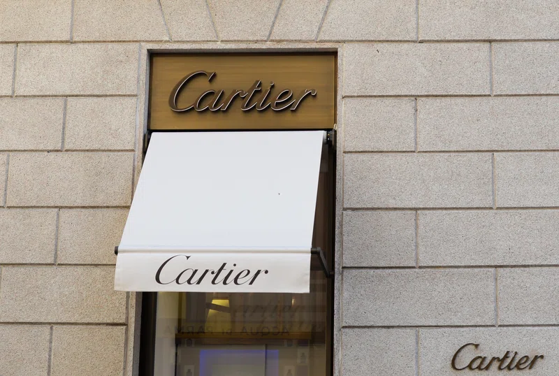 Cartier shop window