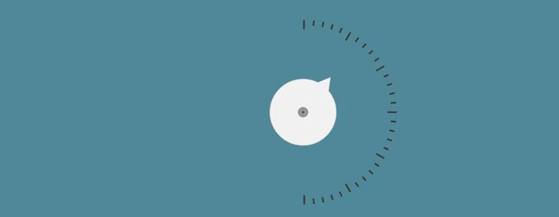 A timer running out