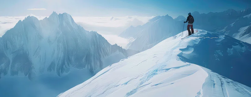 A mountain climber