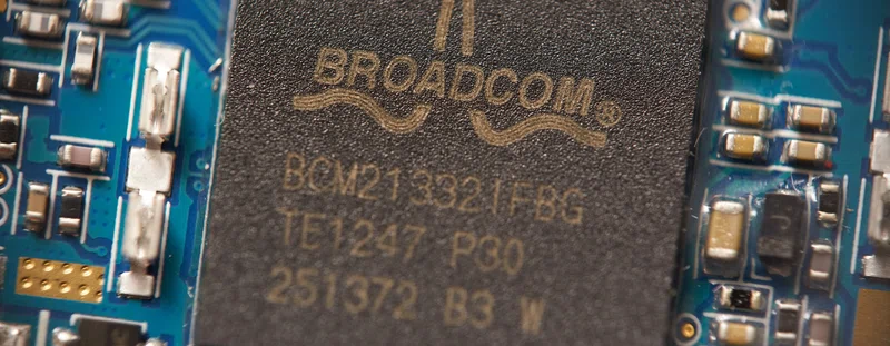 Broadcom computer chip