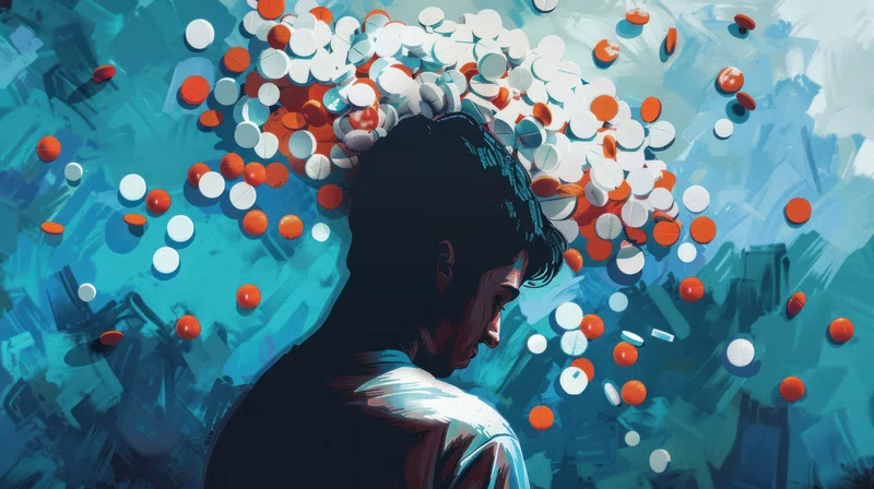 Drug overdose concept