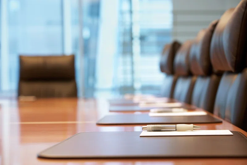 UK boardroom image