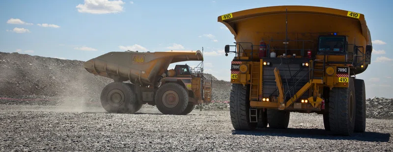 Mining trucks