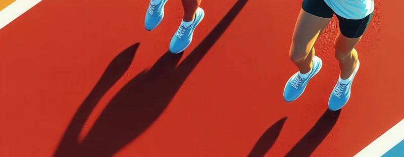 people running on track