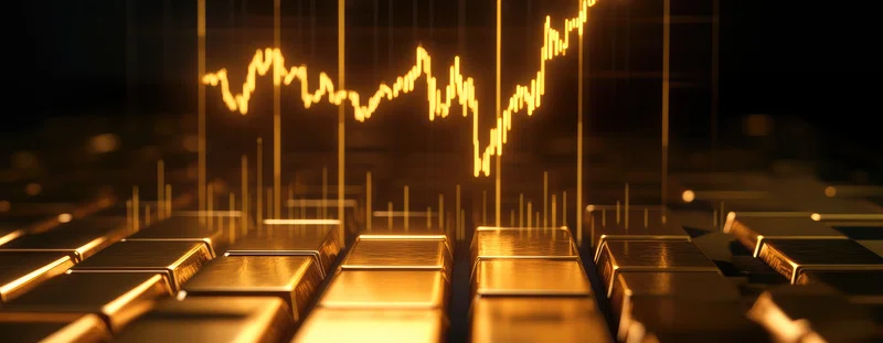Gold price chart