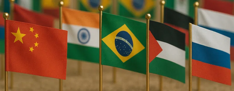 Emerging market flags