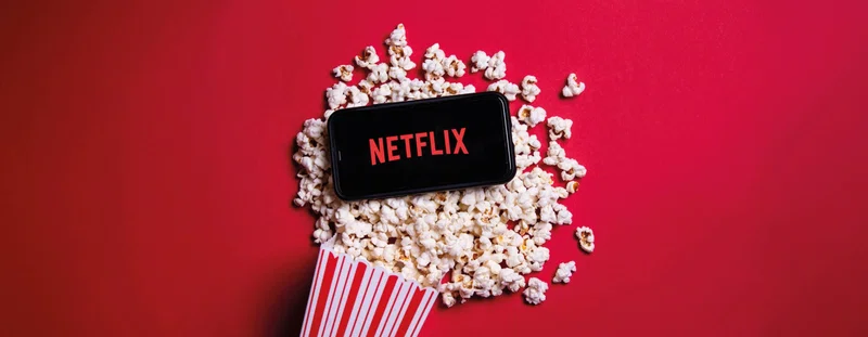 Netflix and popcorn