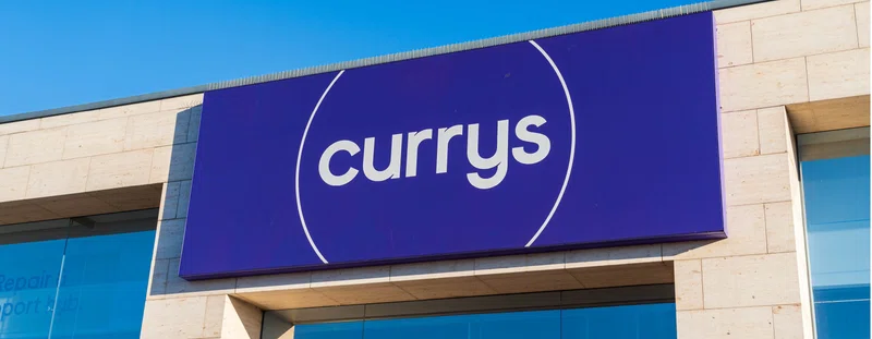 Currys sign