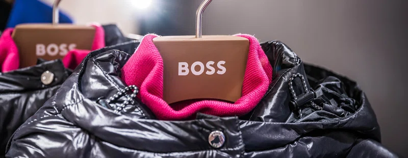 A Hugo Boss jacket