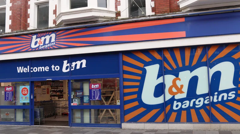 A B&M store in Wales