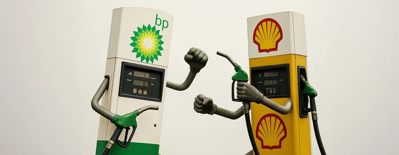 Petrol pumps fighting