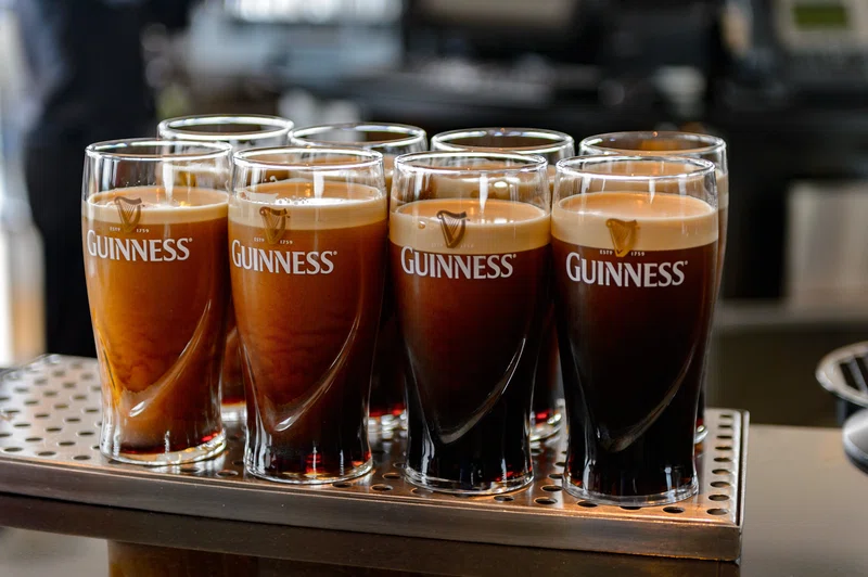 Pints of Guinness
