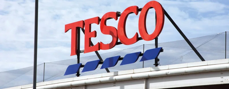 Tesco sign