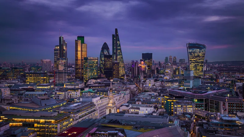 City of London skyline