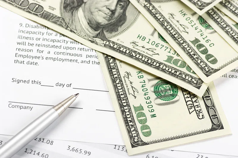 US dollars and employment contract