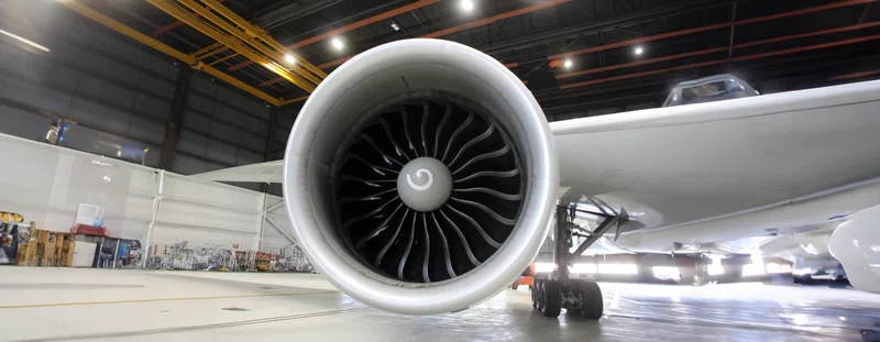 Rolls Royce plane engine
