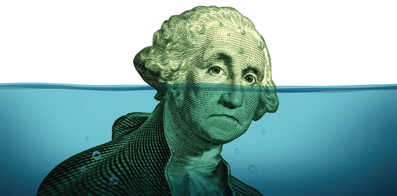Drowning dollar