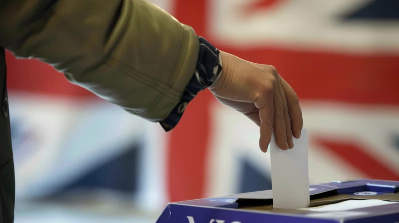 Someone voting