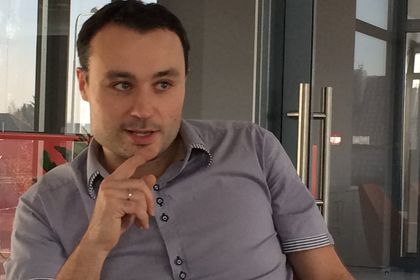 Albeco employee talking in the interview led by Accuride.