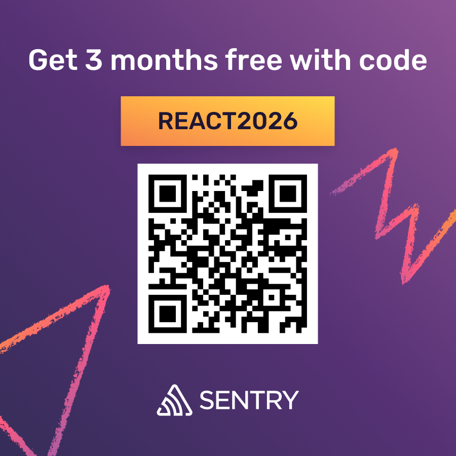 <p>Get free Sentry for three-months!</p>
