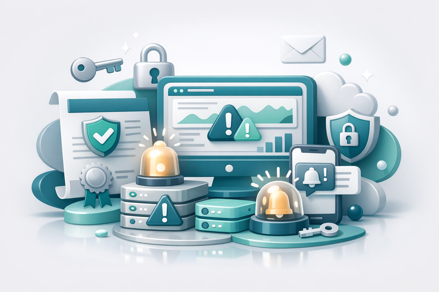 Automatisierte Alarmierungs- & Monitoring-Lösung für kritische Systeme. Zertifikate, Secrets & Systeme automatisch überwachen und alarmieren