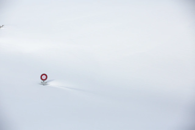 Lastenrad fahren im Winter