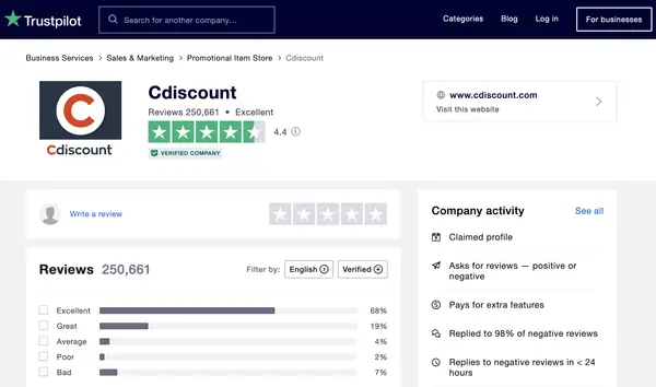 Q°emotion - TrustPilot - opiniones de clientes - satisfacción del cliente - comentarios de clientes