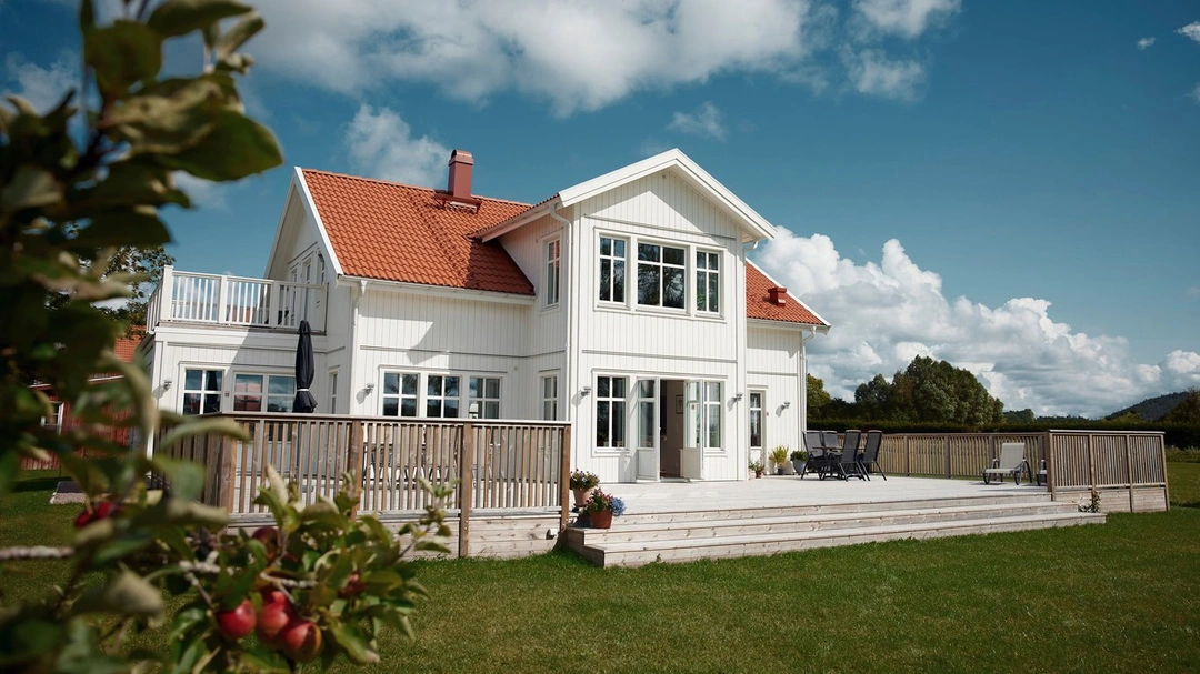 De byggde nytt på släktgården