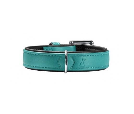 Collier cuir blue