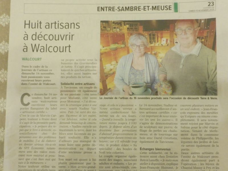 L'avenir 15 novembre 2025