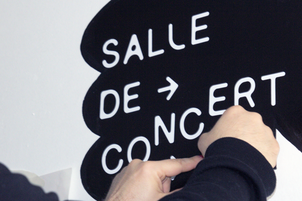 Une signalétique pour Le Ciel