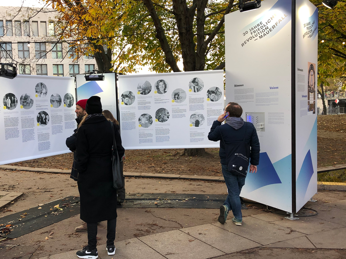 30 Jahre Friedliche Revolution — Mauerfall 