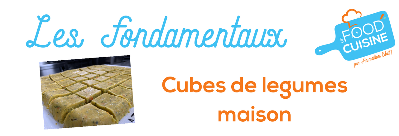 Cubes de légumes maison 