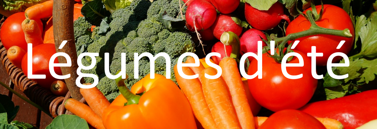 Les légumes d'été