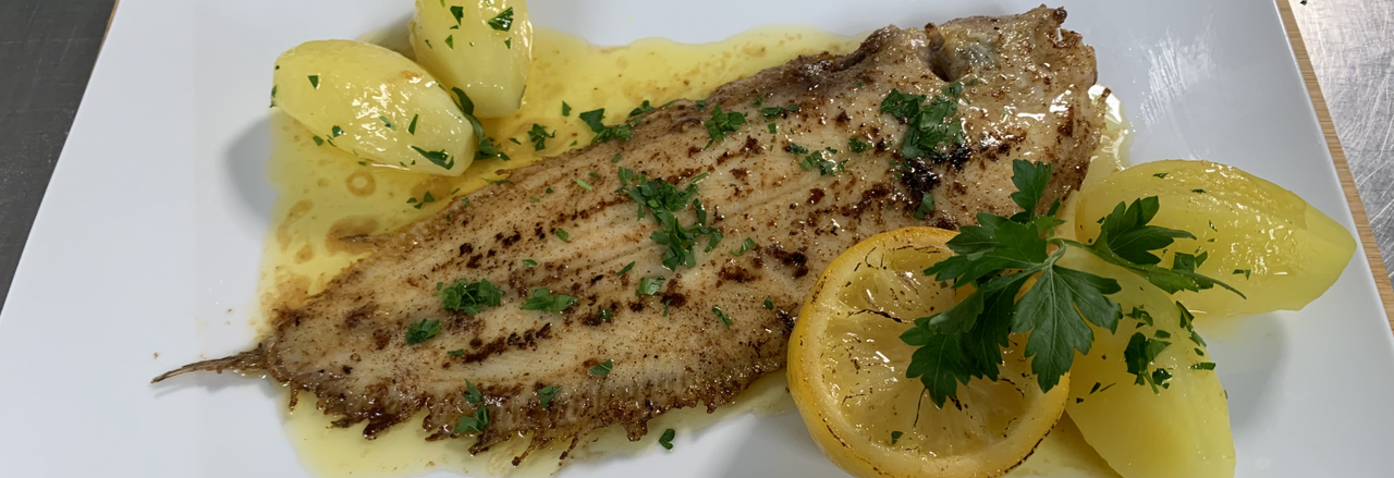 Aujourd'hui c'est sole meunière 🐟