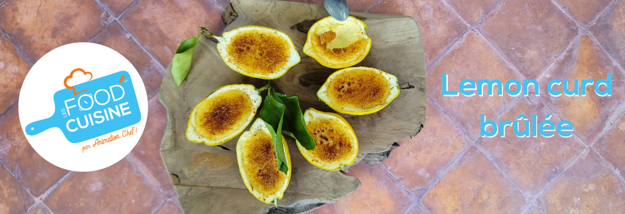 🍋 Lemon curd brûlée en coque de citron : une explosion de fraîcheur et de gourmandise ! 🔥✨ 