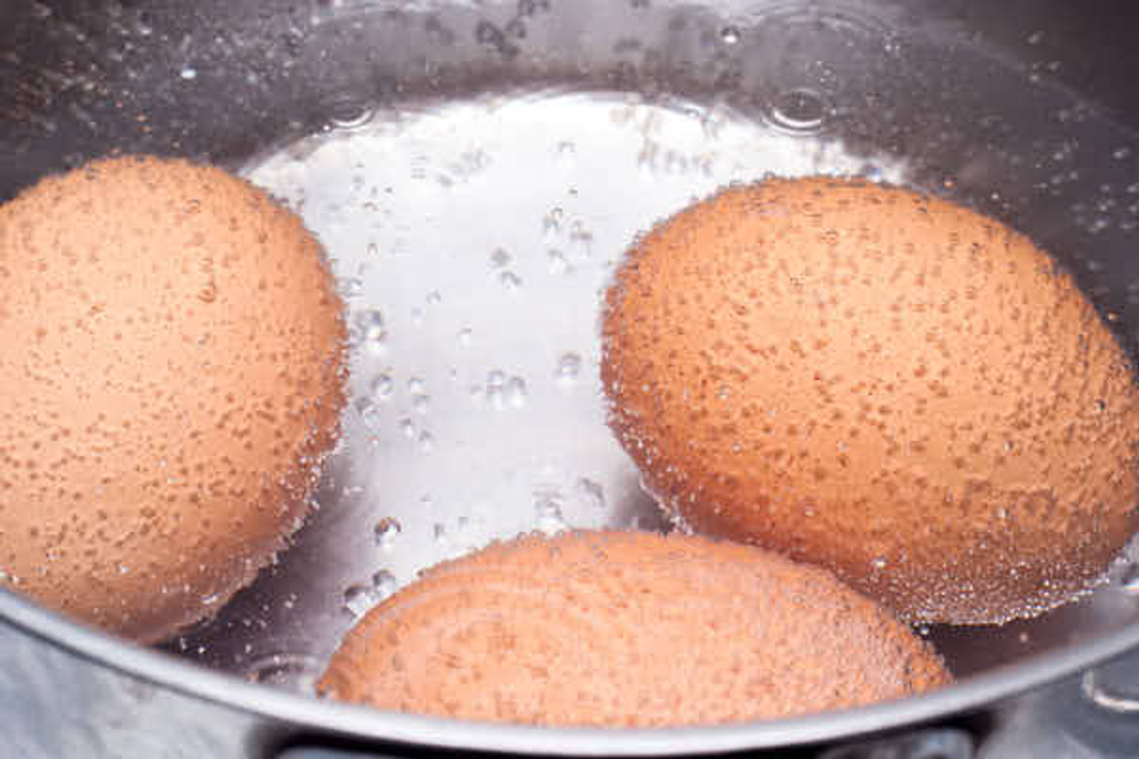 La cuisson des oeufs