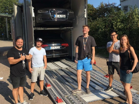 Rockstars Aftershow Aufbau