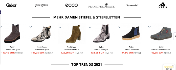 Schuhe24.de Screenshot