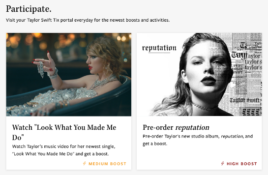 Taylor Swift Verified Fans