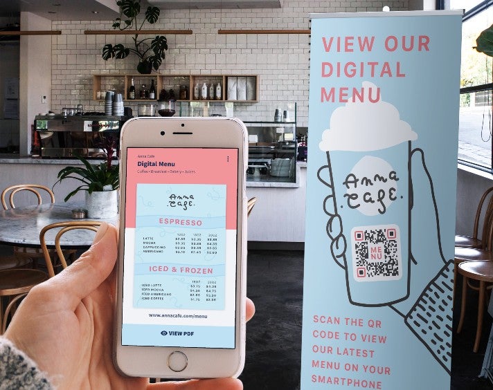Ein mittlerweile klassischer Use Case für QR-Codes: digitale Menükarten